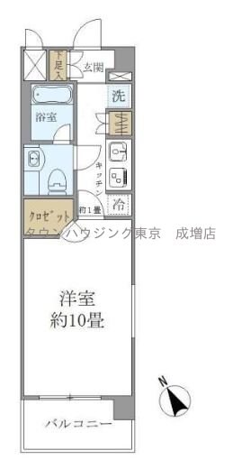 エコロジー上板橋レジデンスの物件間取画像