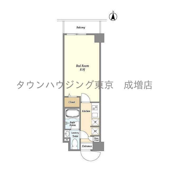 アルファコート下赤塚の物件間取画像