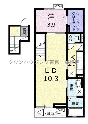 メゾン　ド　リッシュの物件間取画像