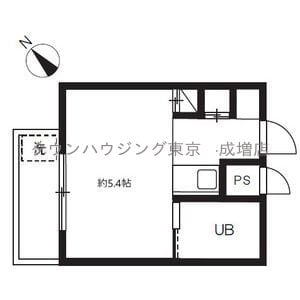 ウインベルソロ朝霞ナンバーワンの物件間取画像