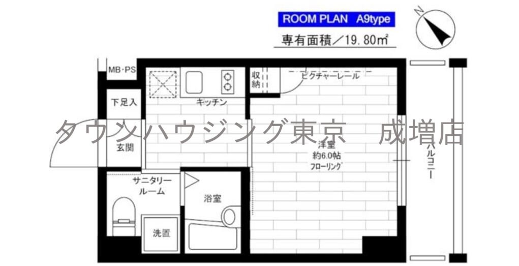 ステージファースト常盤台の物件間取画像