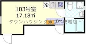 カーサ・アウローラ蓮根の物件間取画像