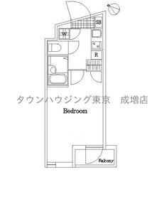 パレ・ホームズ西高島平の物件間取画像