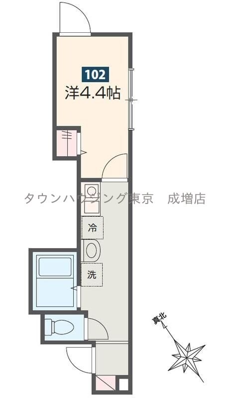 ＭＥＬＤＩＡ東武練馬の物件間取画像