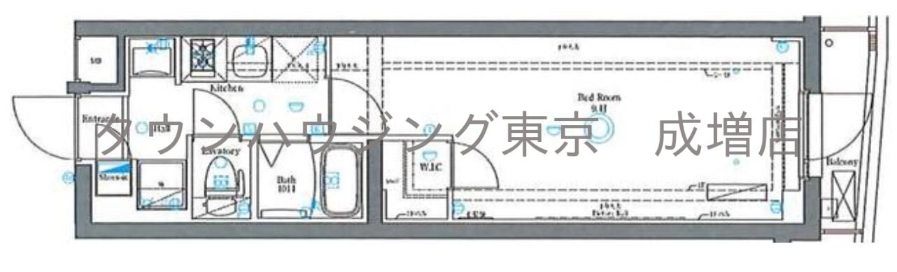 ＡＺＥＳＴ　ＩＤ　板橋本町の物件間取画像