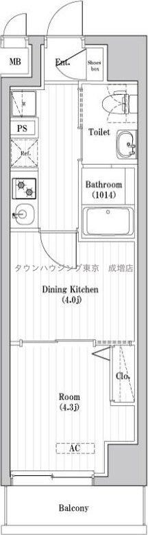 アーバンパーク志村坂上の物件間取画像