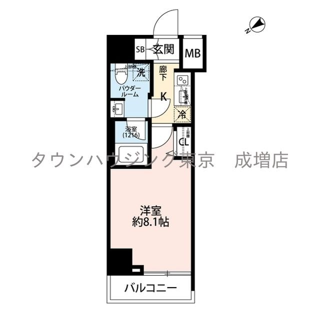 プレール・ドゥーク中板橋の物件間取画像