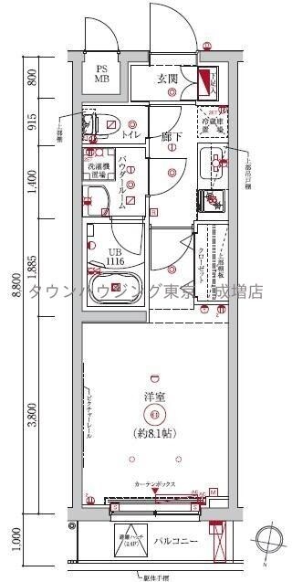 ＬＵＭＥＥＤ志村坂上の物件間取画像