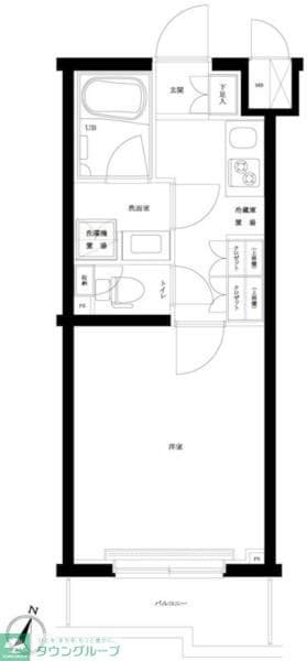 ルーブル板橋泉町弐番館の物件間取画像