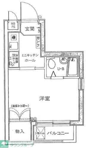 ジプソフィラ板橋本町の物件間取画像