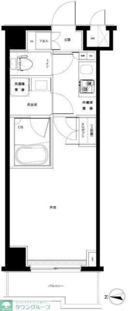 ルーブル高島平の物件間取画像