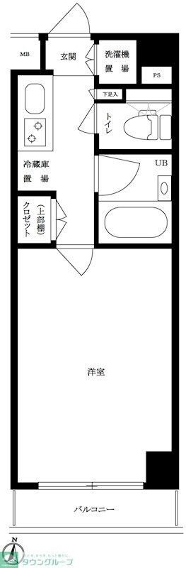 ルーブル豊島千川の物件間取画像