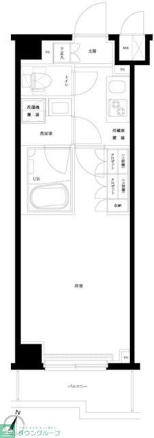 ルーブル板橋泉町壱番館の物件間取画像