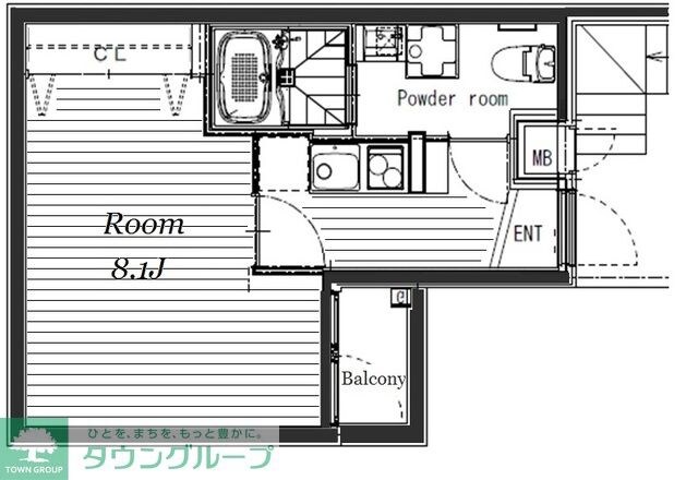 ワーグナーエスプリマンションの物件間取画像