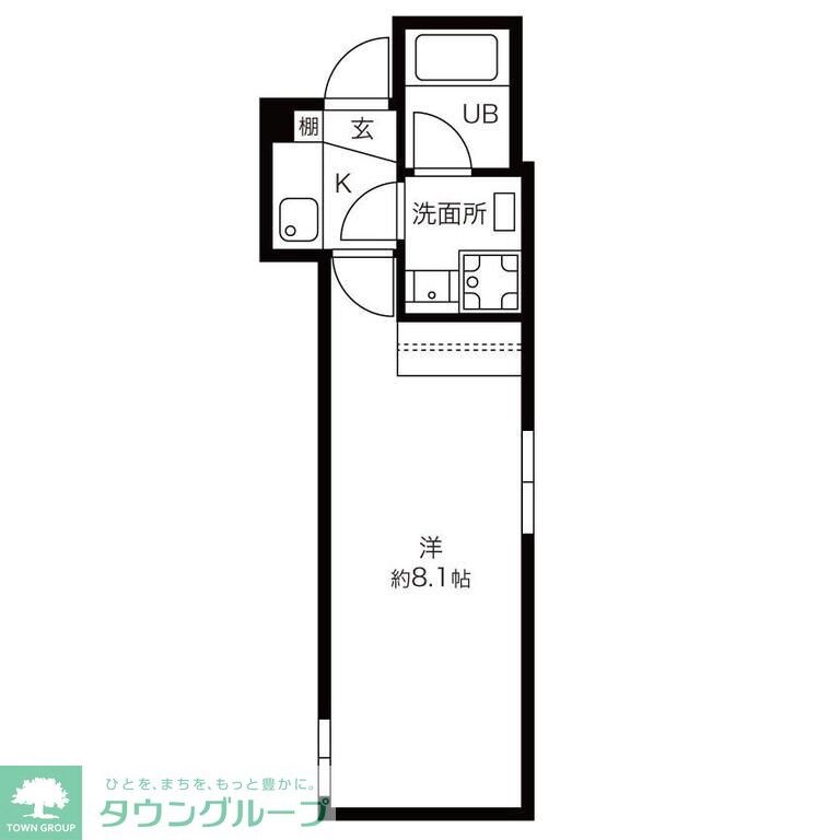 （仮称）板橋区新河岸３丁目アパートの物件間取画像