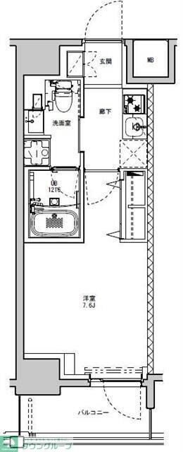 S-RESIDENCE板橋大山の物件間取画像