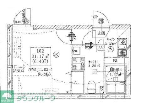 AZESTR　SHIMOITABASHIの物件間取画像