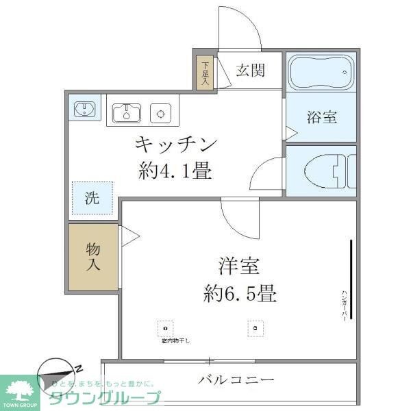 ヴィルクレールＩＩの物件間取画像