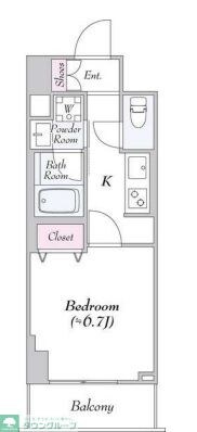 ロイジェント志村坂上の物件間取画像