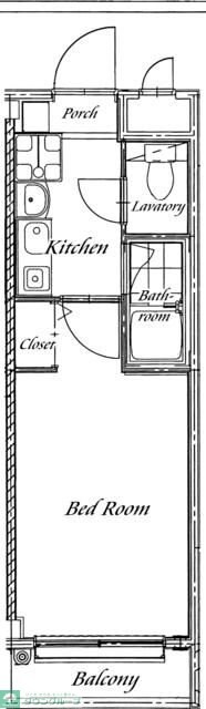 サンバレー常盤台の物件間取画像