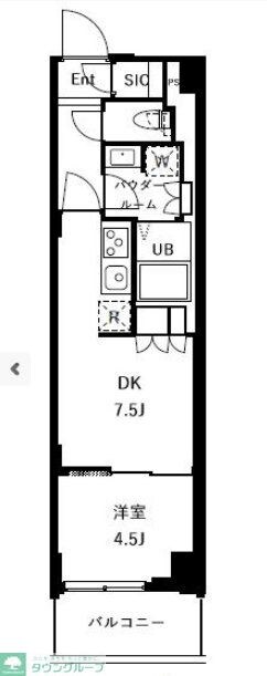 ザ・ケンジントン・レジデンスときわ台の物件間取画像