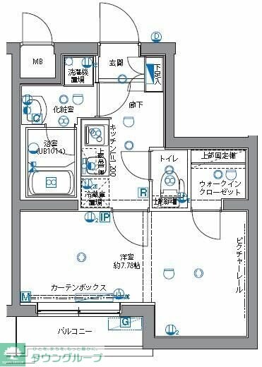 パティーナ志村坂上の物件間取画像