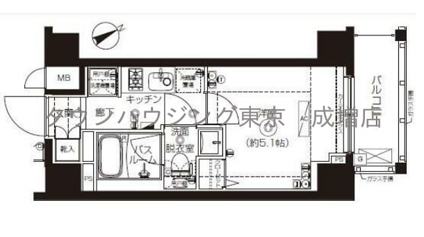 ZOOM上板橋の物件間取画像