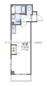 レオパレスエクセルハイツ高島平の物件間取画像