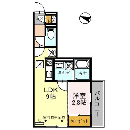 スリール　ドゥの物件間取画像