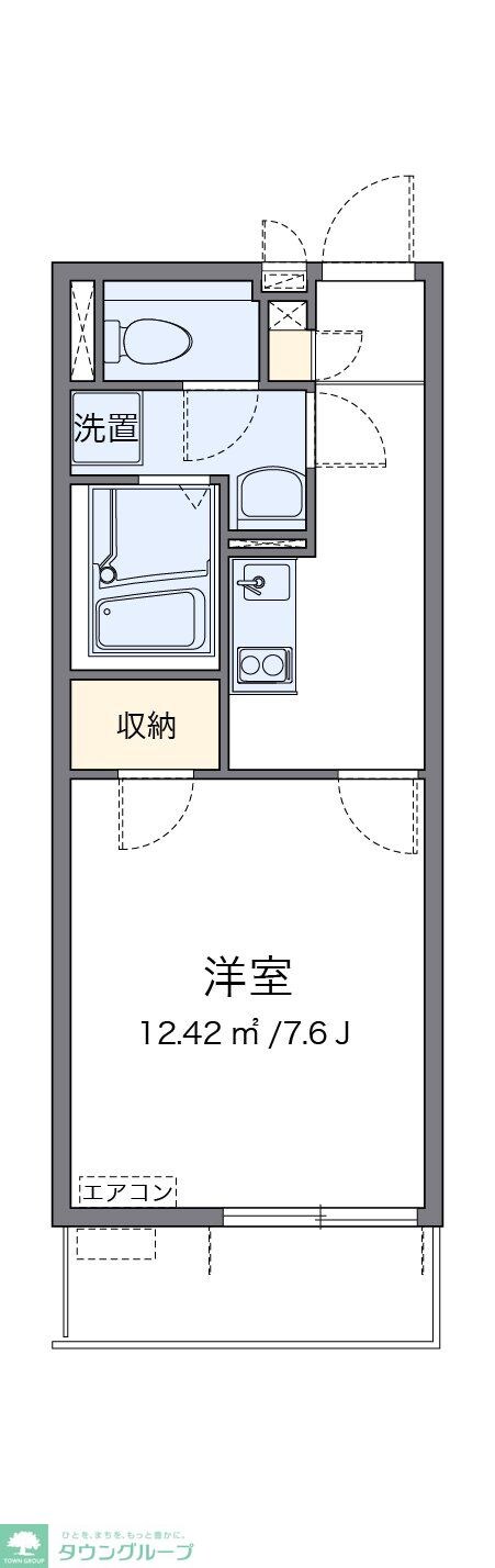 クレイノサンライズIIIの物件間取画像