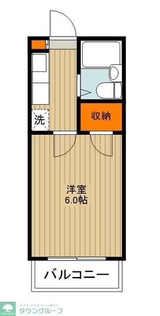 エマーユ川越東田町の物件間取画像