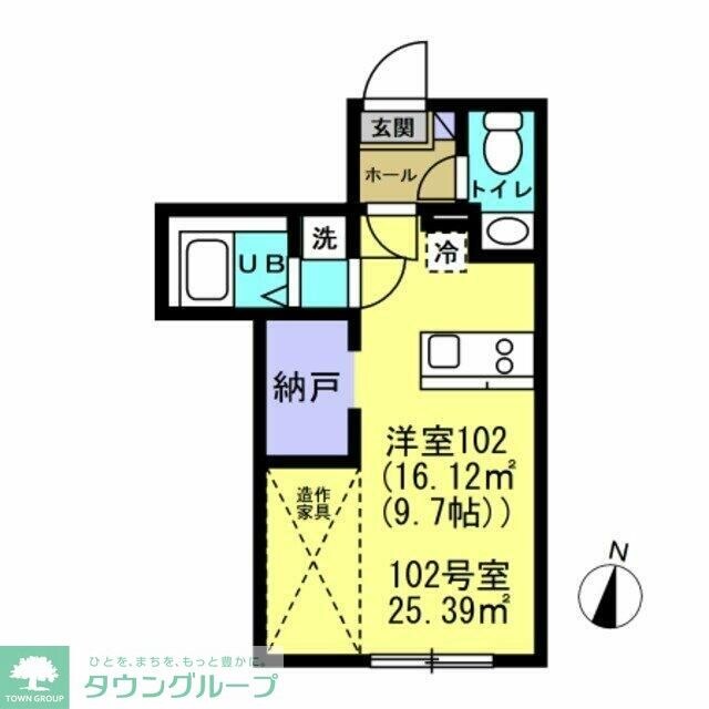 物件間取画像