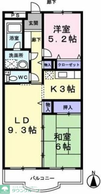 レジュール鶴ヶ島の物件内観写真