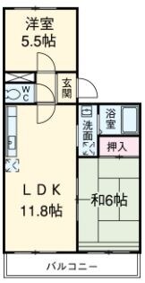 牛立會七ハオス（ウシダテソシチ）の物件間取画像