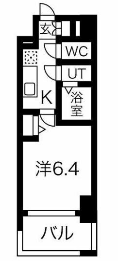 ファステート東別院シュプールの物件間取画像