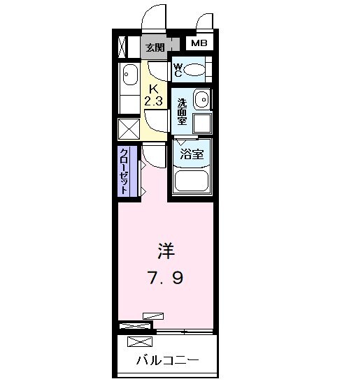 風のフォレストの物件間取画像