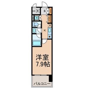 CASA+α名駅南の物件間取画像