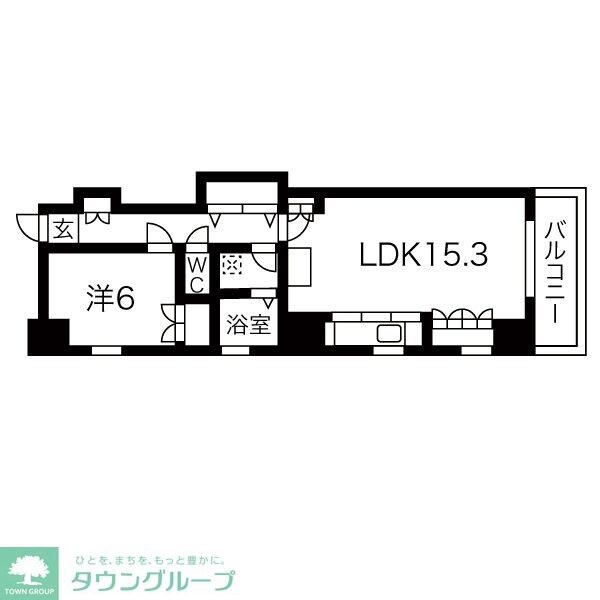 アクアマリン名駅の物件間取画像