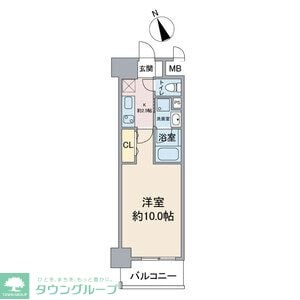 スカイコート千代田の物件間取画像