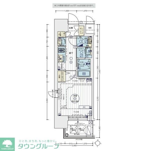 エステムコート名古屋栄プレシャスの物件間取画像