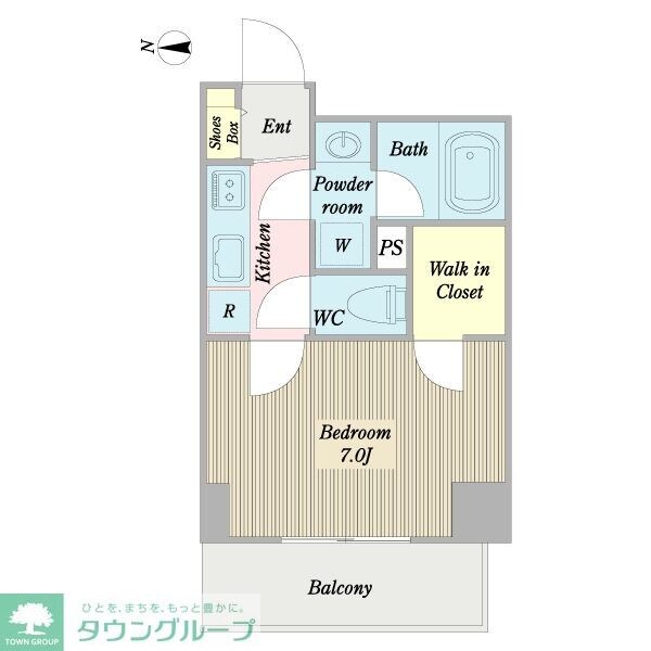 プロシード新栄の物件間取画像