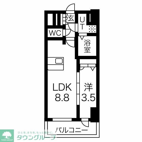 ファステート東別院シュプールの物件間取画像