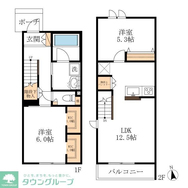 ＧＲＡＣＥ　ＨＥＢＥＬ　大島町の物件間取画像