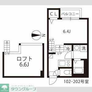 ハーモニーテラス向島町の物件間取画像