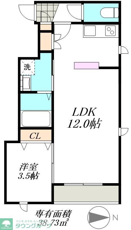 ヘーベルメゾン新栄の物件間取画像