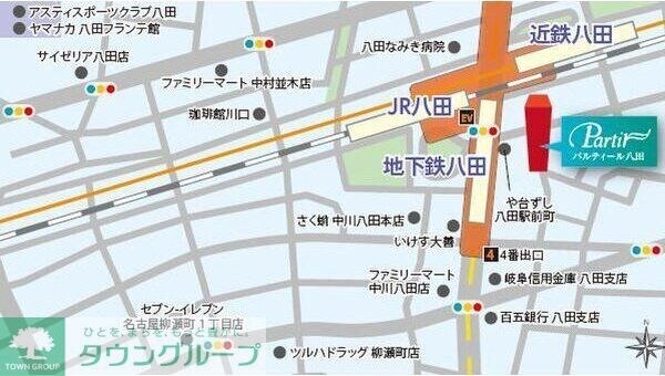 パルティール八田の物件内観写真