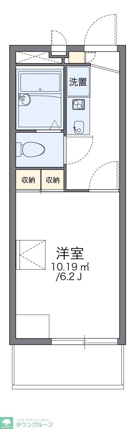 レオパレス藤久ハイツの物件間取画像