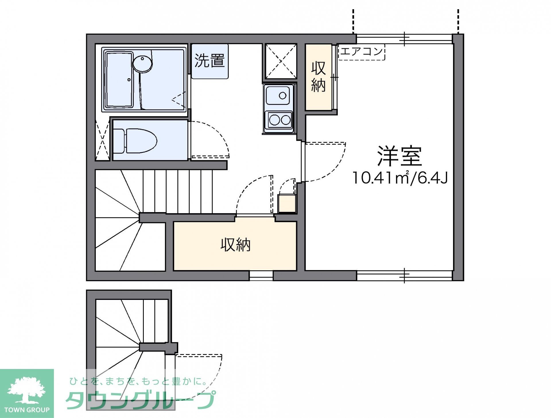 レオネクスト松蔭の物件間取画像