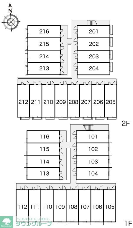 レオパレスモーブ中町の物件内観写真