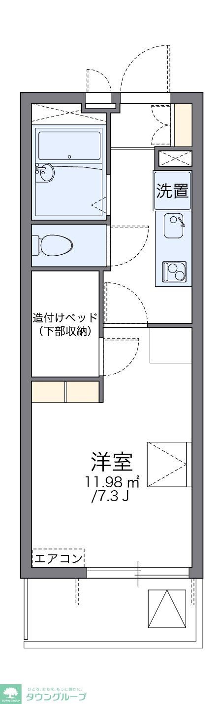 物件間取画像